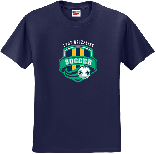 Ladies Soccer Goal T-Shirt