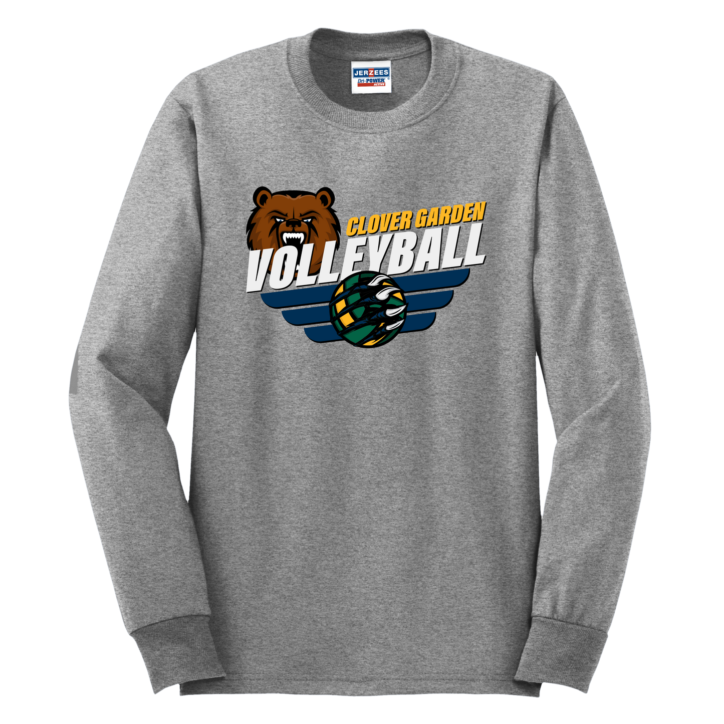 Clover Garden Volleyball Long Sleeve T-Shirt