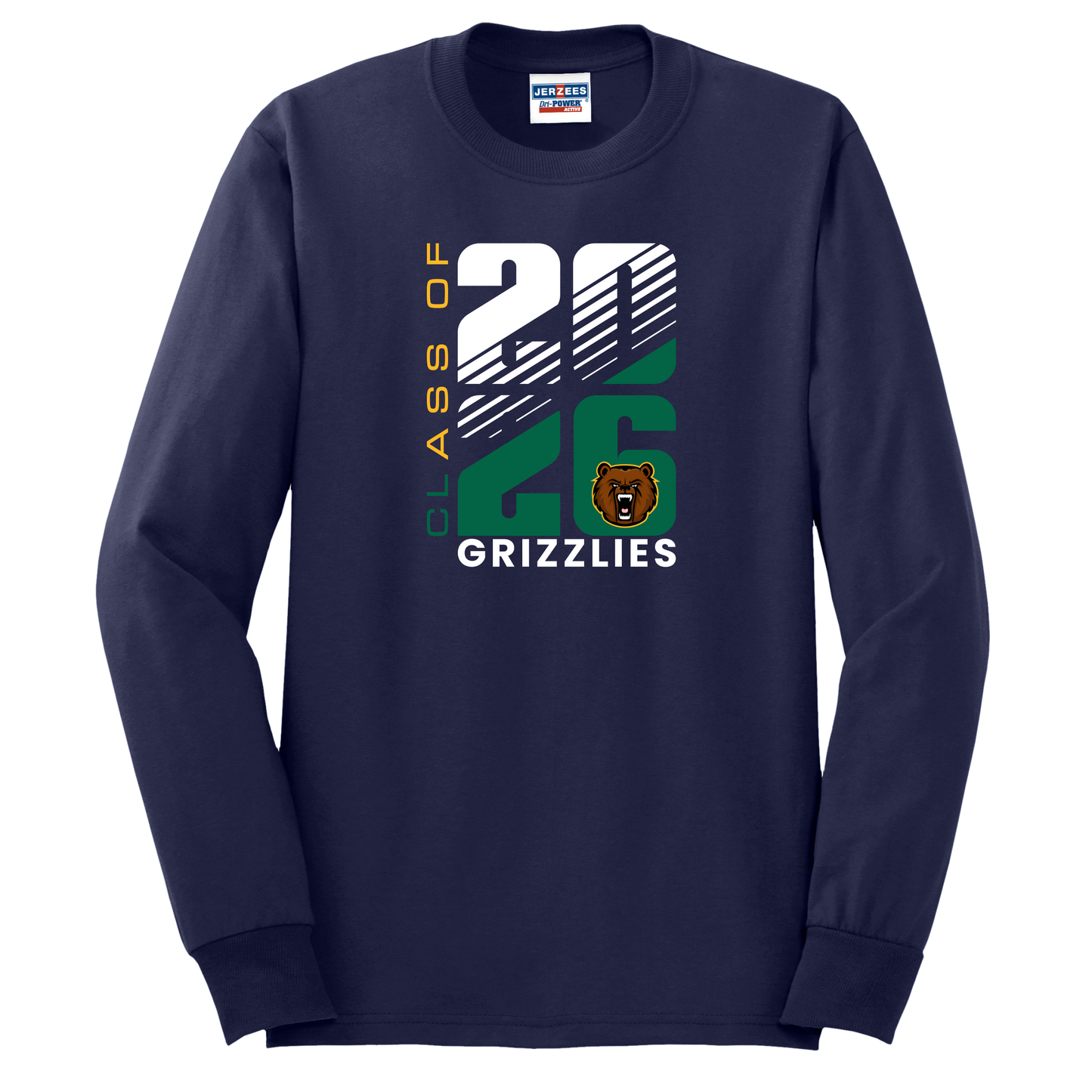 Grizzlies Class of 2026 Long Sleeve T-Shirt