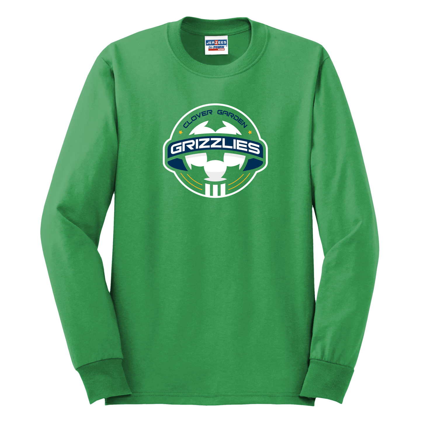 Grizzlies Soccer Long Sleeve T-Shirt