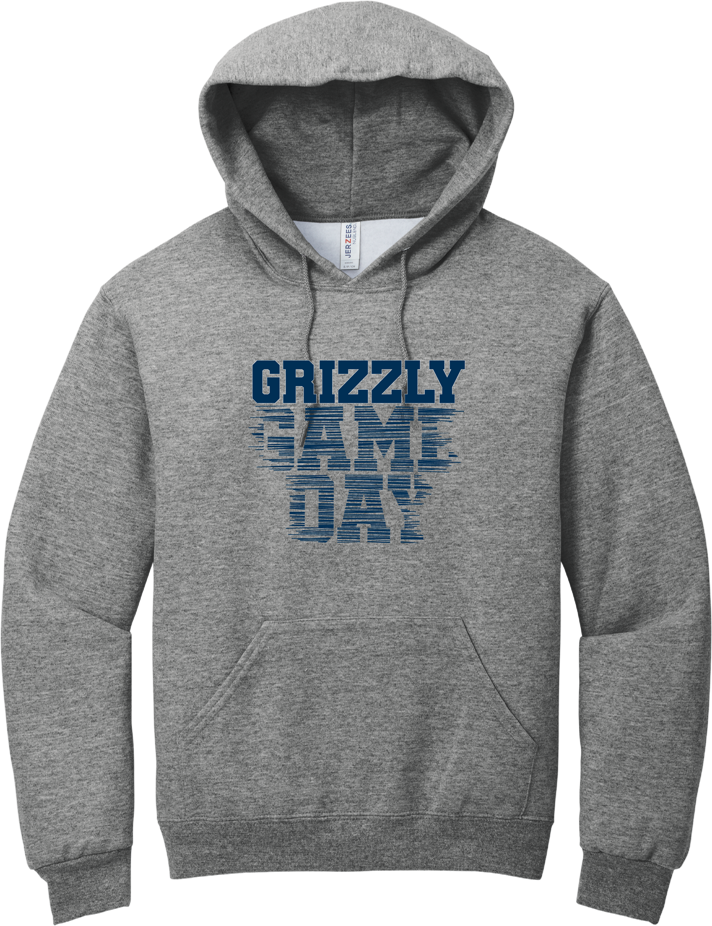 Grizzlies Game Day Hoodie In Ash