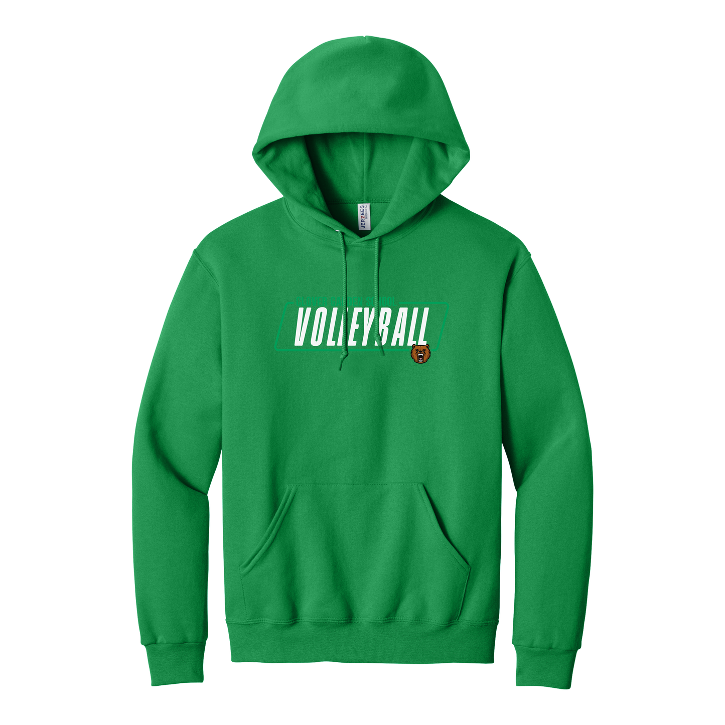 Grizzlies Volleyball Modern Hoodie