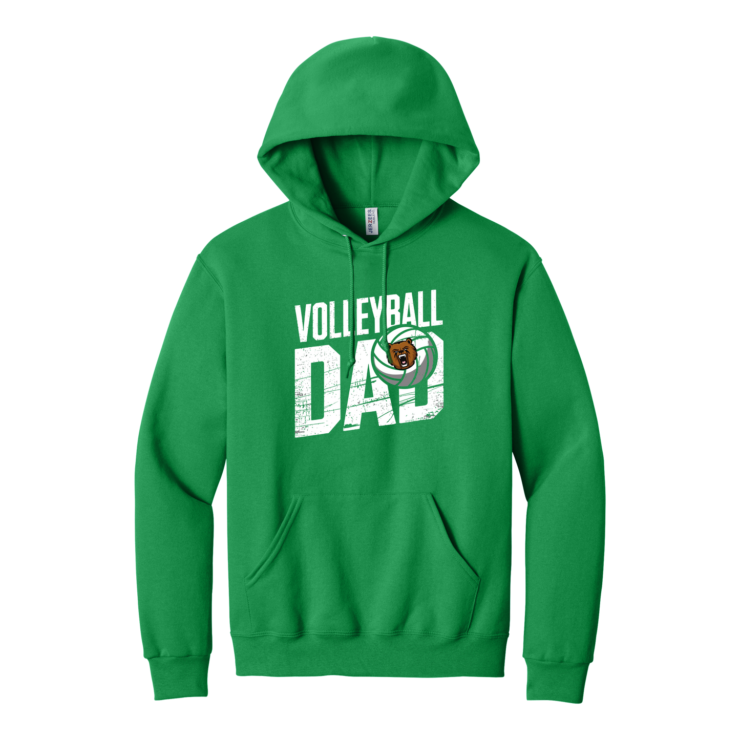Grizzlies Volleyball Dad Hoodie