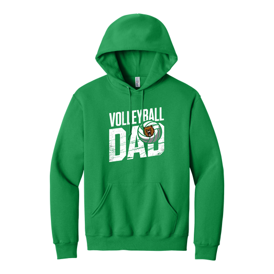 Grizzlies Volleyball Dad Hoodie