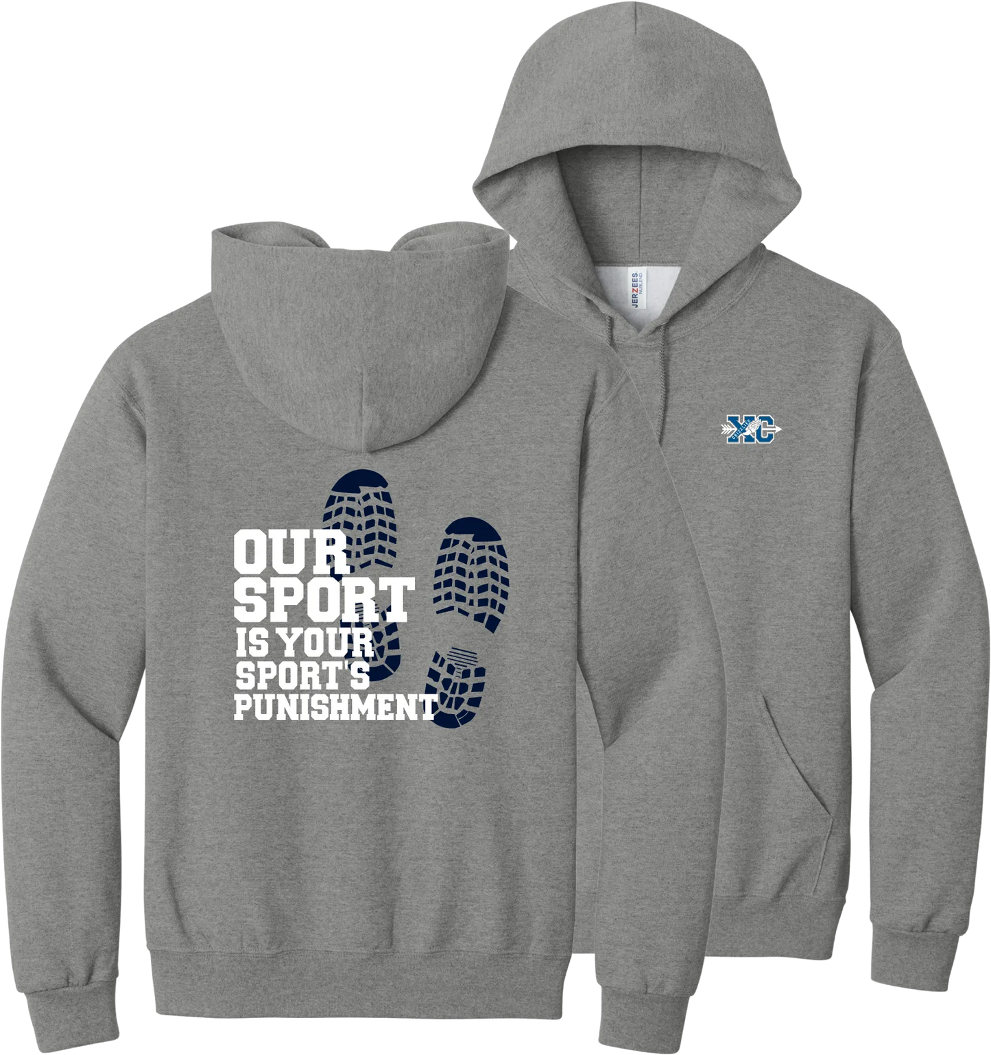 Grizzlies Cross Country Punishment Hoodie