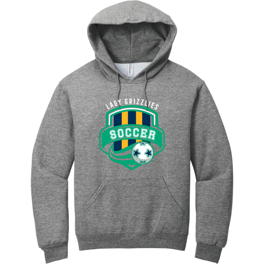 Ladies Soccer Goal Hoodie