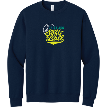 Ladies Neon Crewneck Sweatshirt