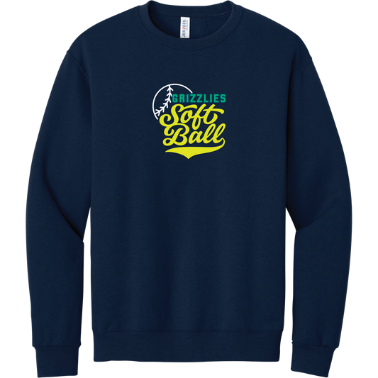 Ladies Neon Crewneck Sweatshirt