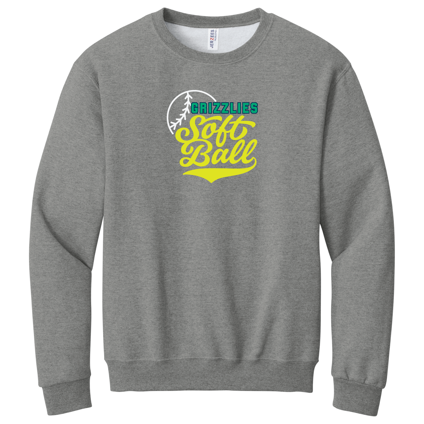Ladies Neon Crewneck Sweatshirt