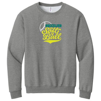 Ladies Neon Crewneck Sweatshirt