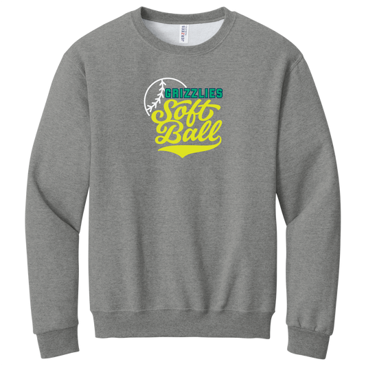 Ladies Neon Crewneck Sweatshirt