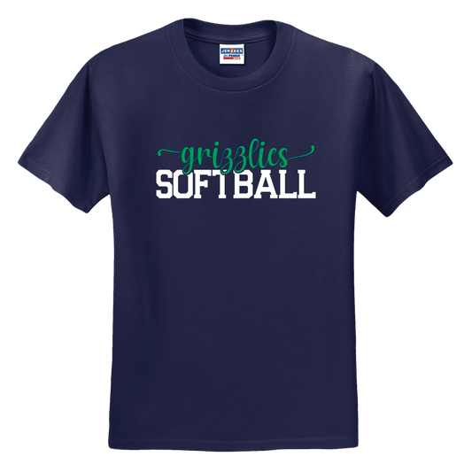 Ladies Softball Knockout T-Shirt