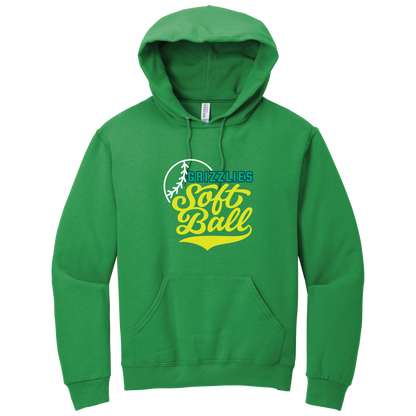 Ladies Softball Neon Hoodie
