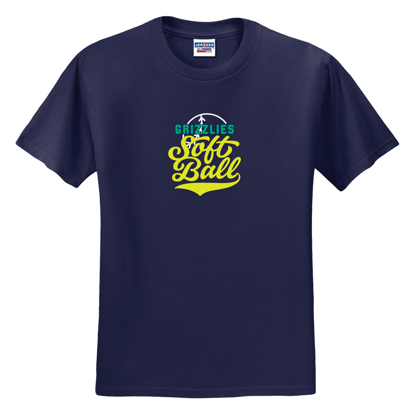 Ladies Softball Neon T-Shirt