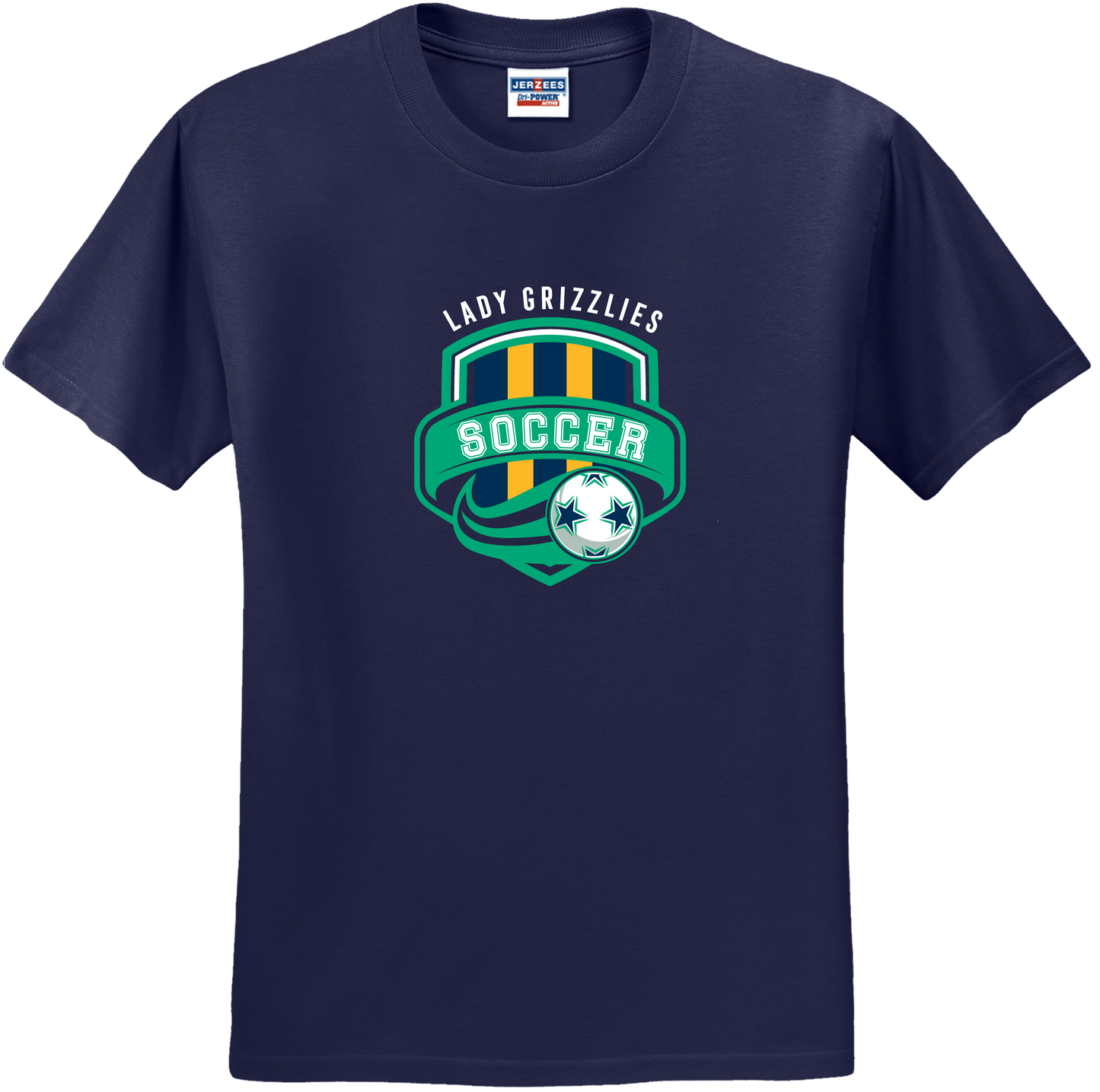 Ladies Soccer Goal T-Shirt