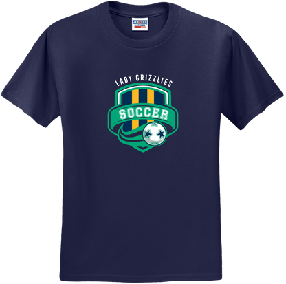 Ladies Soccer Goal T-Shirt