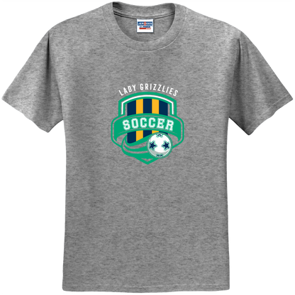 Ladies Soccer Goal T-Shirt