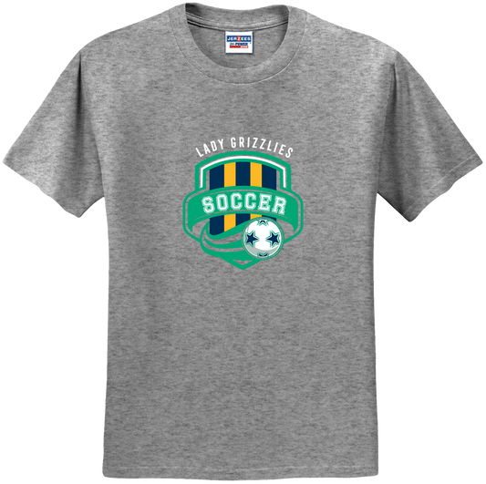 Ladies Soccer Goal T-Shirt