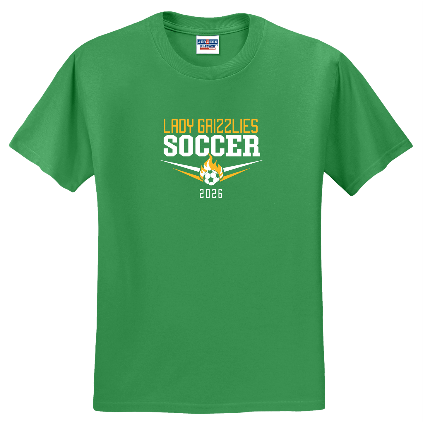 Ladies Soccer Flame T-shirt