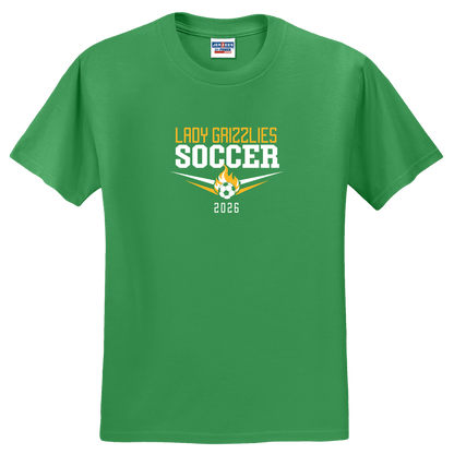 Ladies Soccer Flame T-shirt