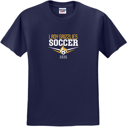Ladies Soccer Flame T-shirt