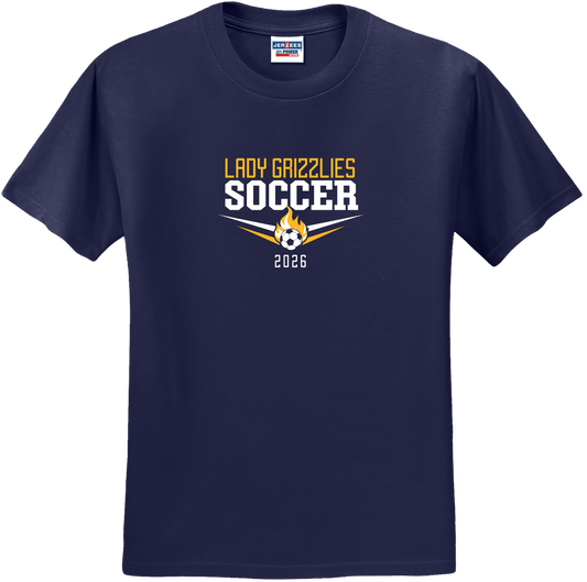 Ladies Soccer Flame T-shirt