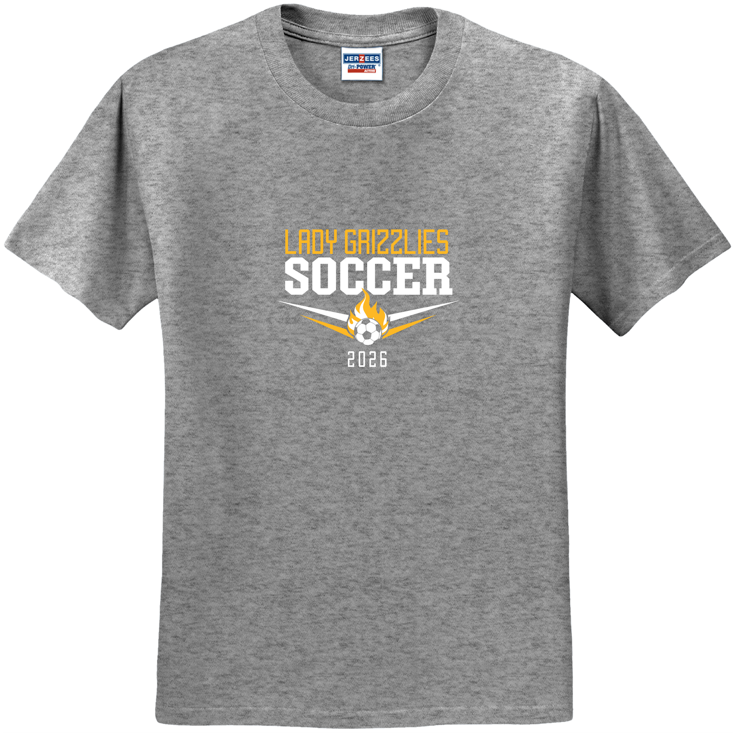 Ladies Soccer Flame T-shirt