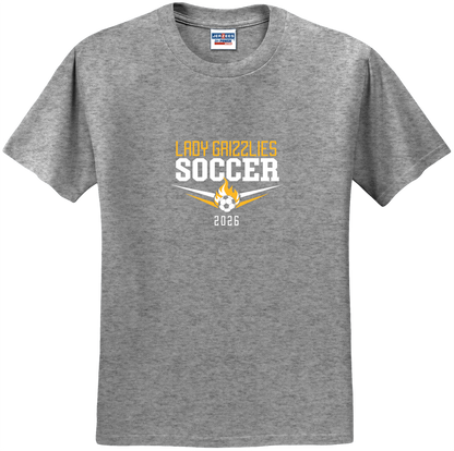 Ladies Soccer Flame T-shirt