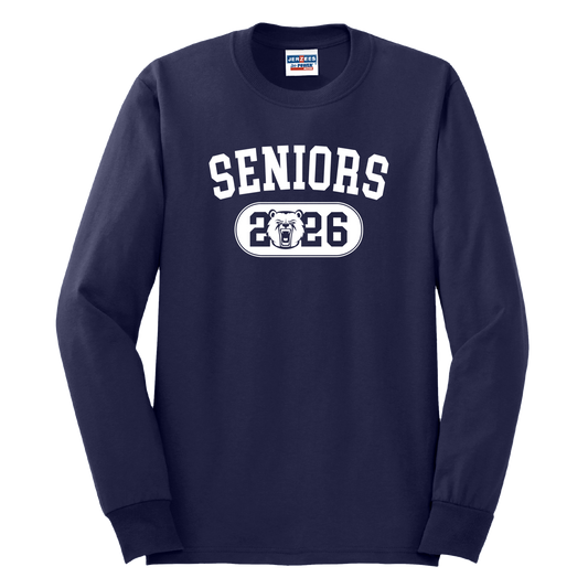 Seniors 2026 Long Sleeve T-Shirt