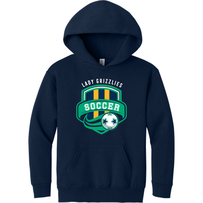 Ladies Soccer Goal Hoodie