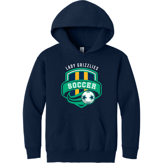 Ladies Soccer Goal Hoodie
