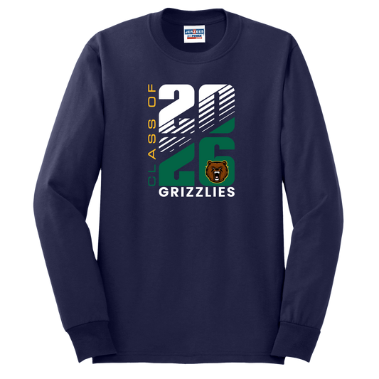 Grizzlies Class of 2026 Long Sleeve T-Shirt