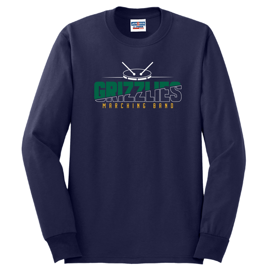 Grizzlies Marching Band  Long Sleeve T-Shirt