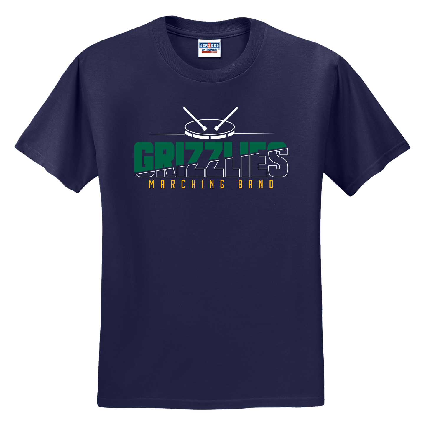 Grizzlies Marching Band T-Shirt