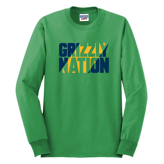 Grizzly Nation Long Sleeve T-Shirt