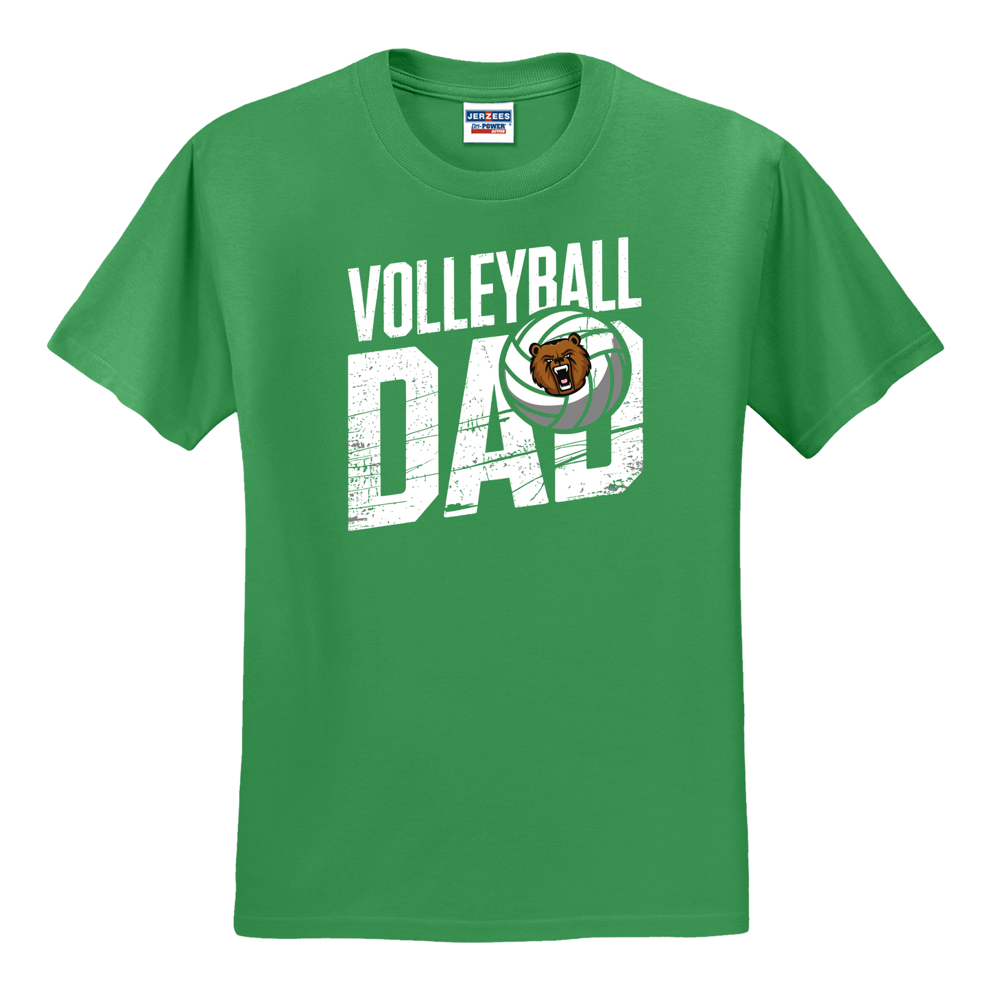 Grizzlies Volleyball Dad Tee