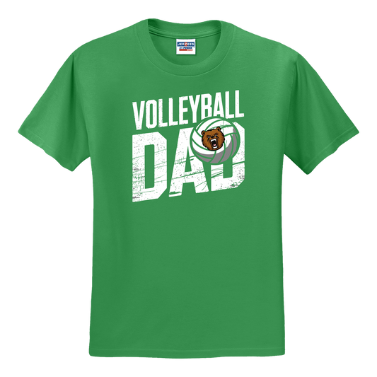 Grizzlies Volleyball Dad Tee