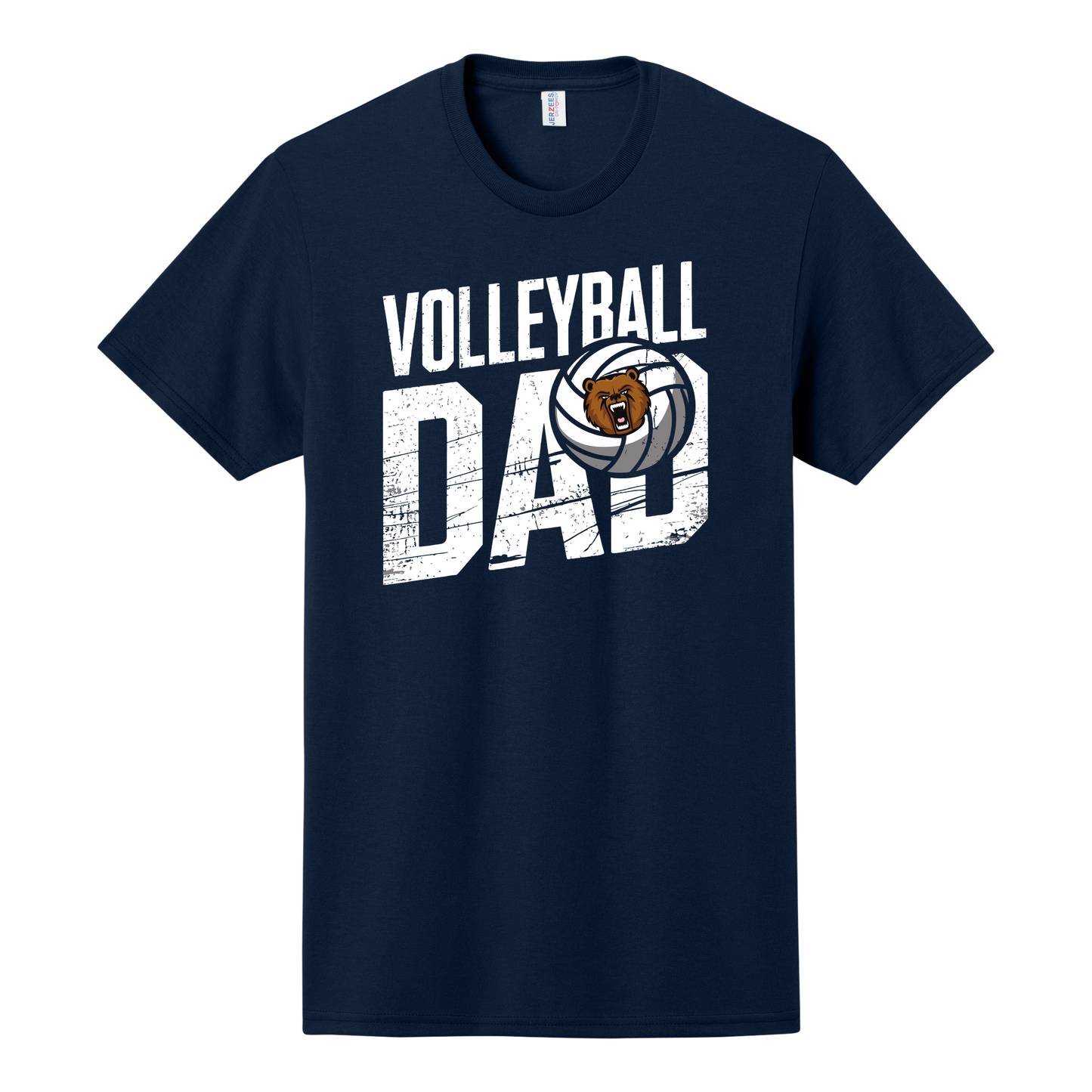 Grizzlies Volleyball Dad Tee