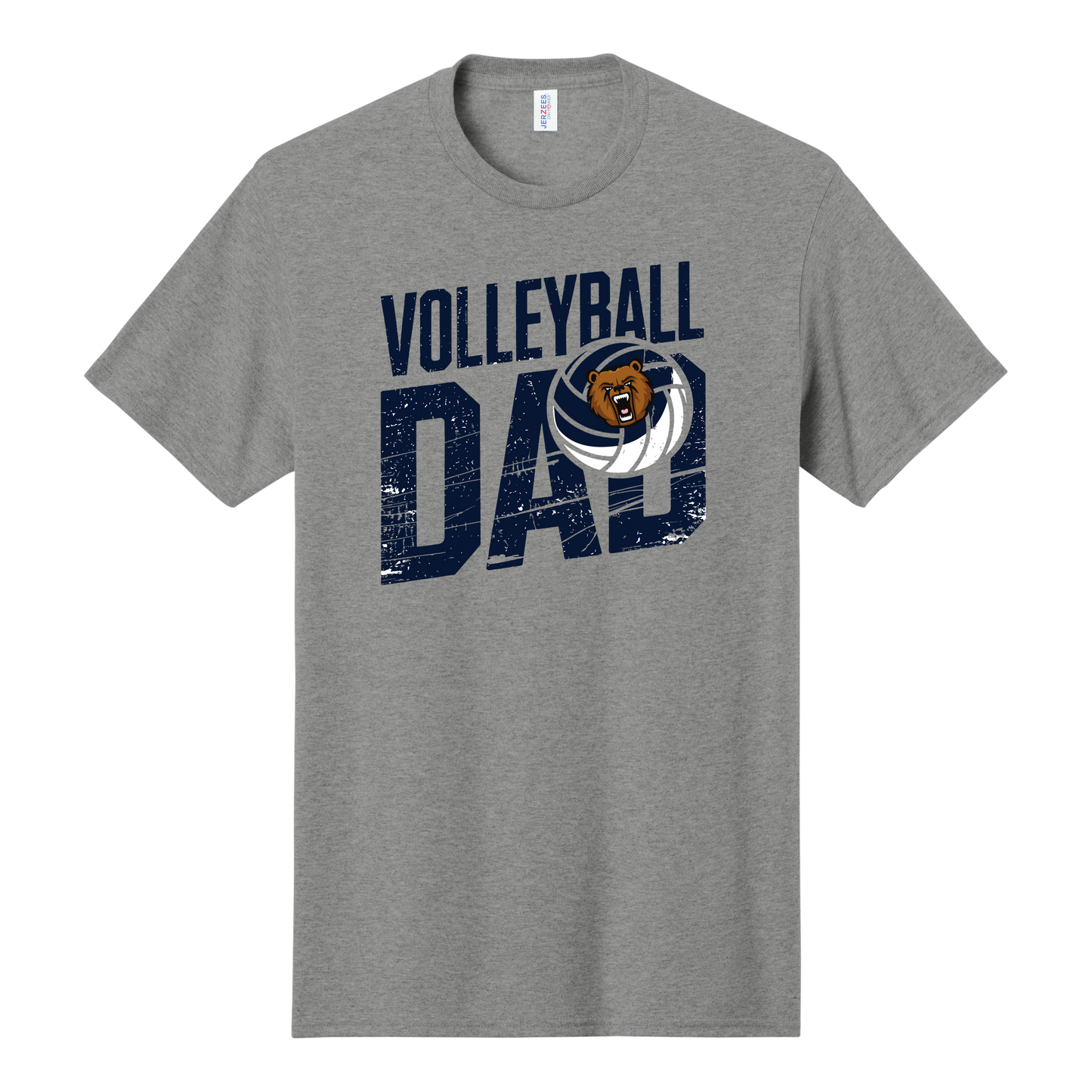 Grizzlies Volleyball Dad Tee