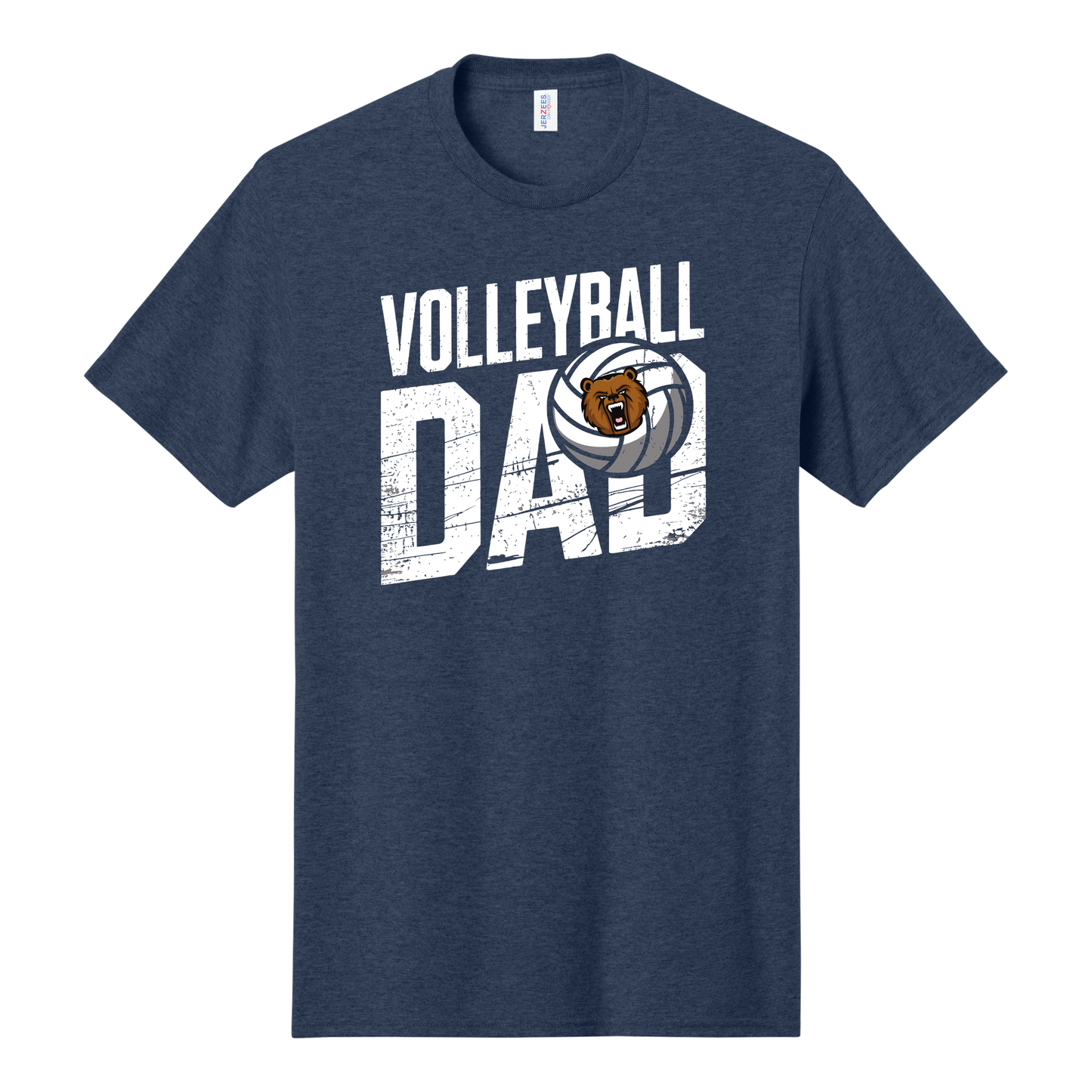 Grizzlies Volleyball Dad Tee