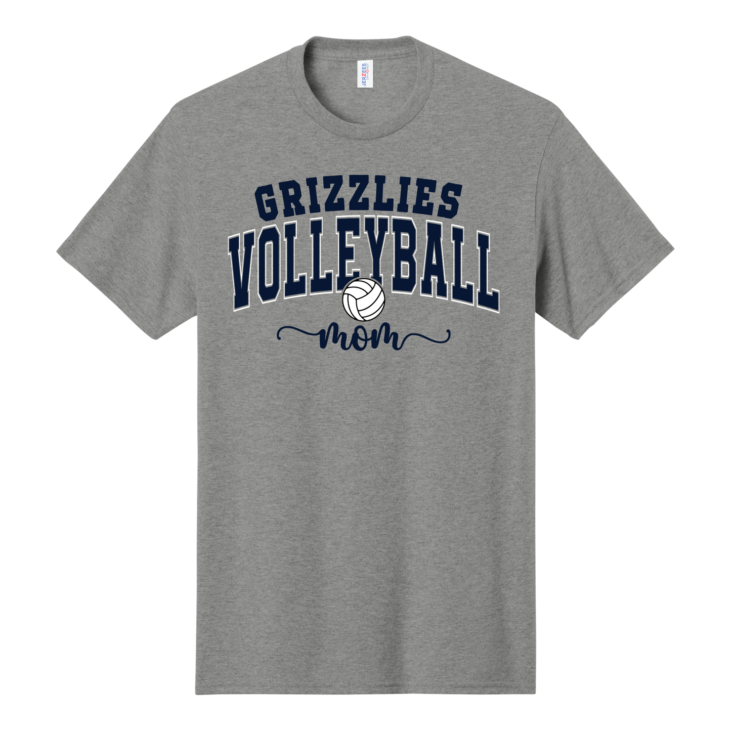 Grizzlies Volleyball Mom Tee