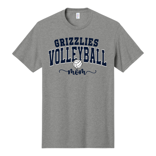 Grizzlies Volleyball Mom Tee