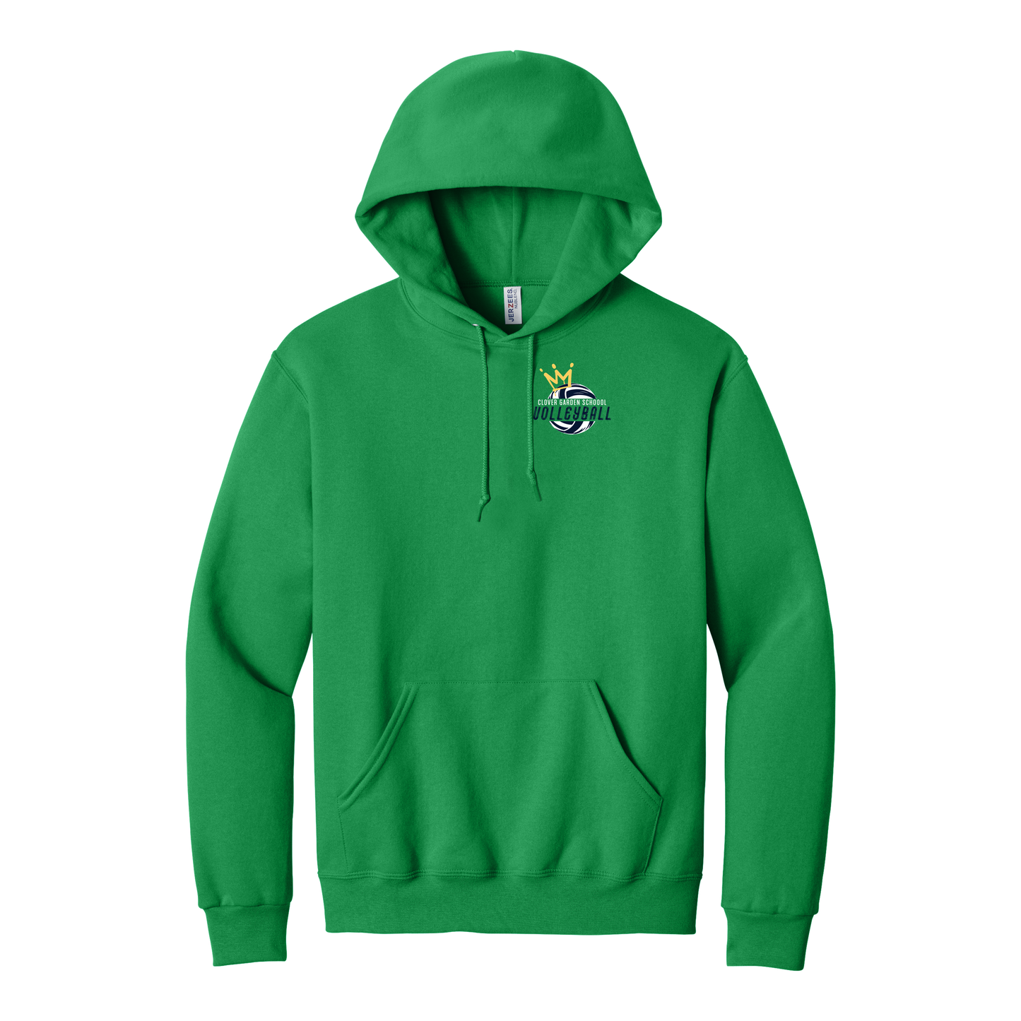 Grizzlies Volleyball Notorious D.I.G. Hoodie Kelly front