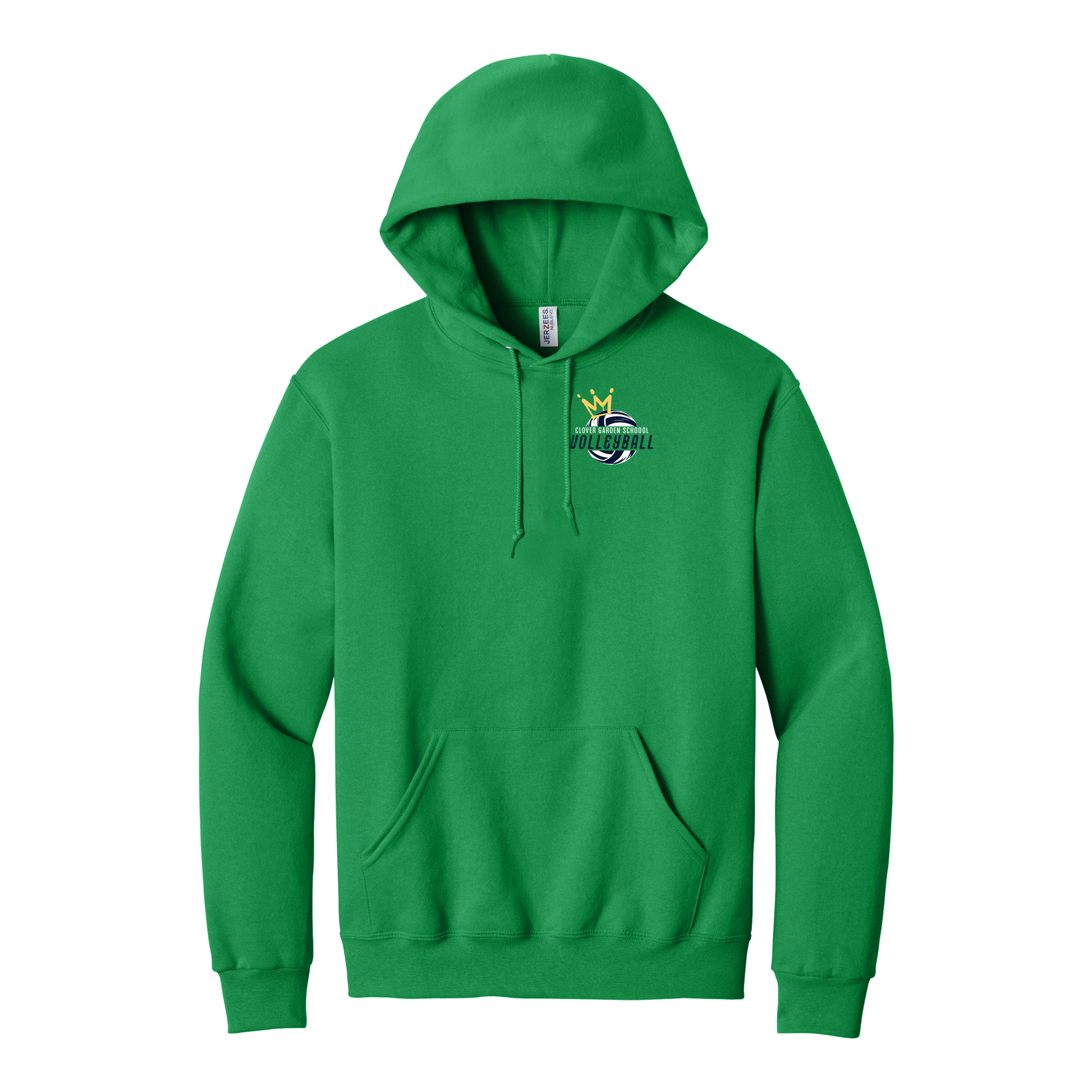 Grizzlies Volleyball Notorious D.I.G. Hoodie Kelly front