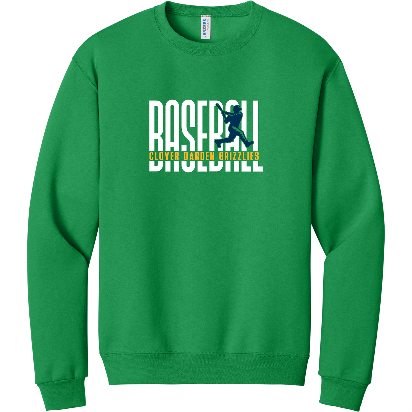 Men's Baseball Swing Batter Crewneck Sweatshirt