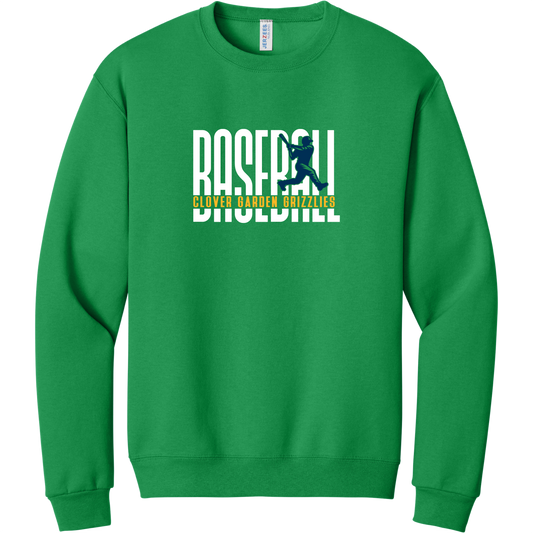 Men's Baseball Swing Batter Crewneck Sweatshirt