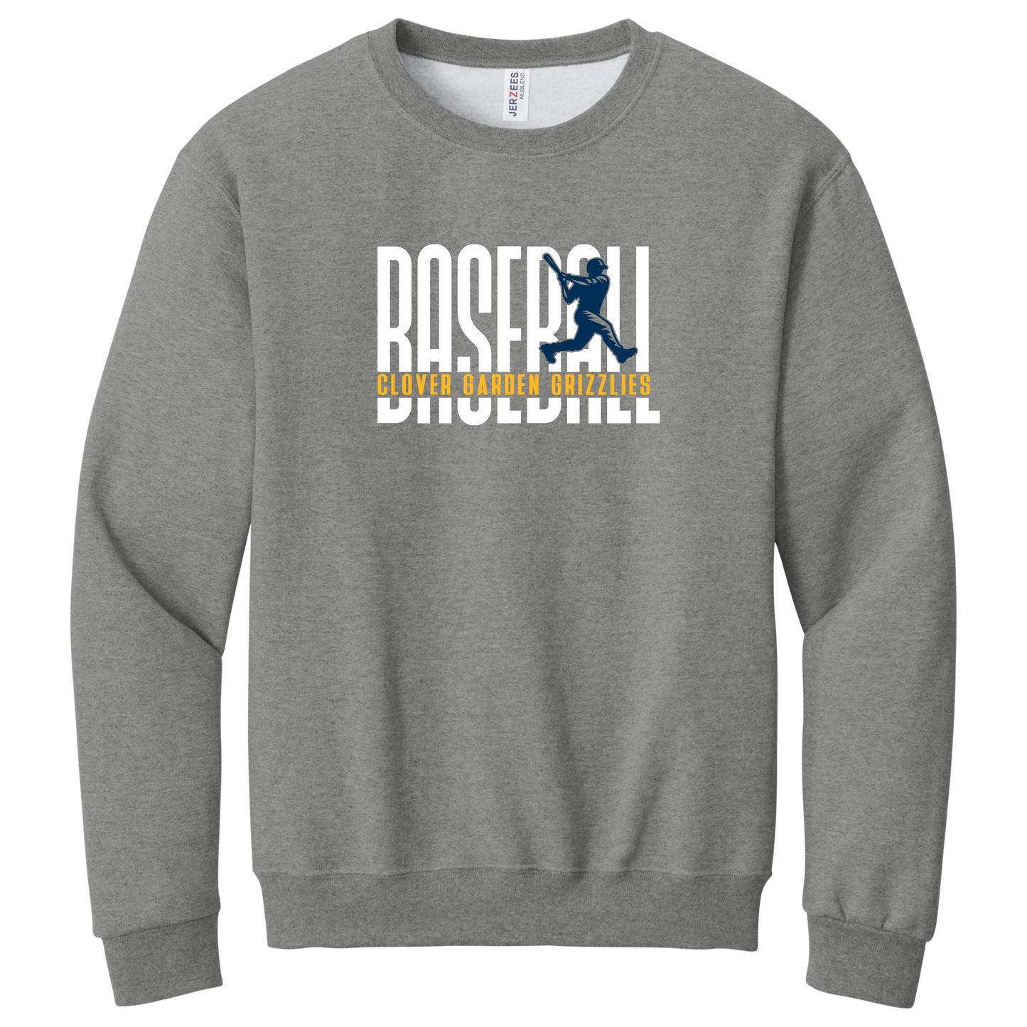 Men's Baseball Swing Batter Crewneck Sweatshirt