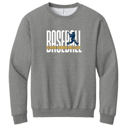Men's Baseball Swing Batter Crewneck Sweatshirt