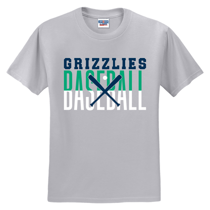 Men's Baseball Cross Bat T-Shirt