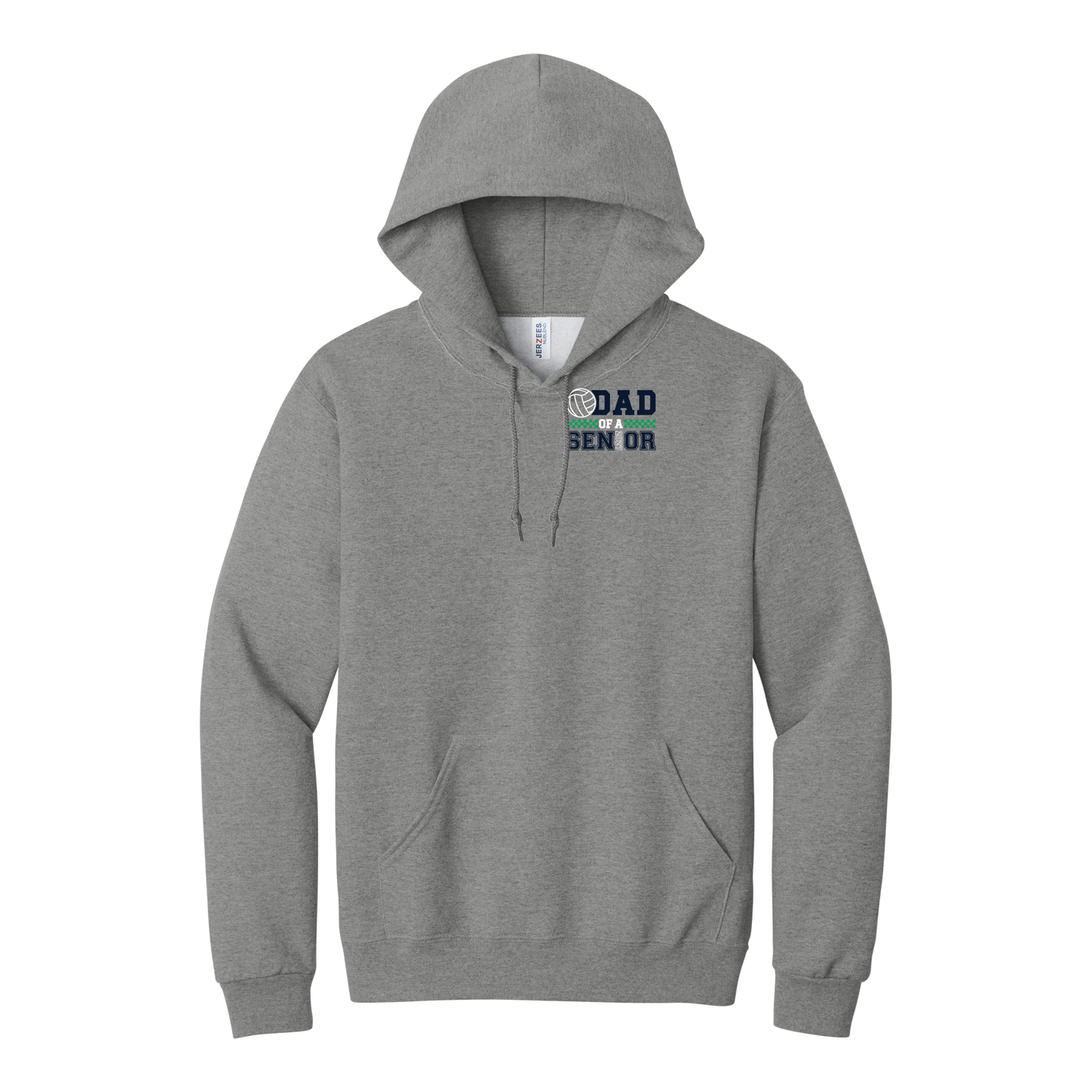 Volleyball Senior Dad Hoodie